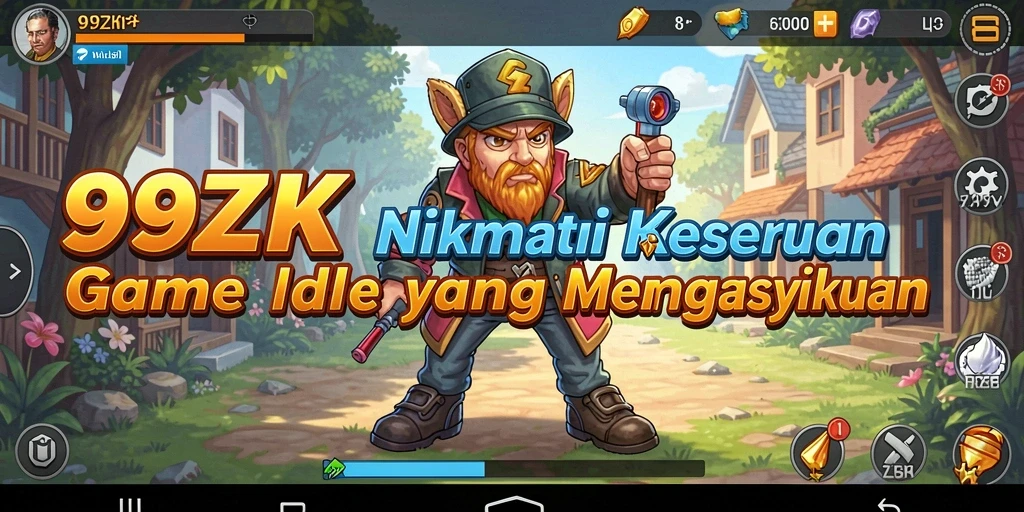 Tampilan gameplay 99ZK yang menarik dan sederhana.