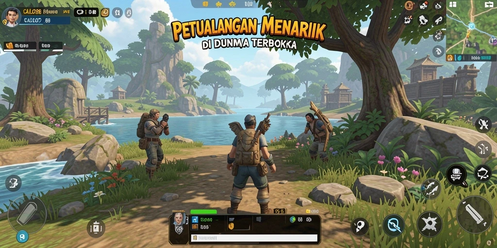 Gameplay seru di dunia terbuka CALO288 terkagum-kagum.