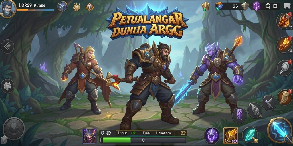 Tampilan gameplay <strong>IDR89</strong> yang menakjubkan dalam dunia ARPG